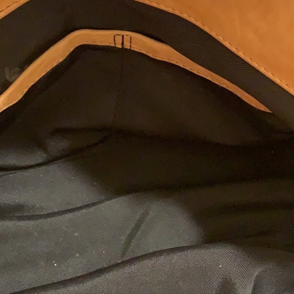 CC SKYE ✨ Tan Leather Studded Saddle Satchel Bag PRICE DROP - Picture 10 of 11